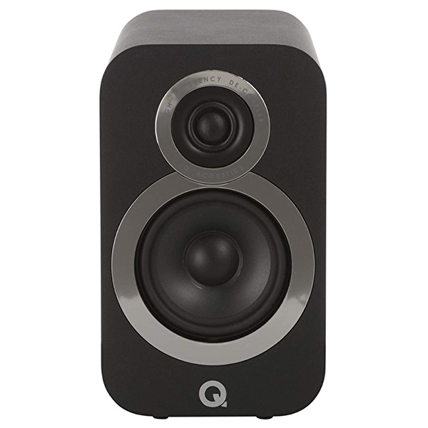 Q ACOUSTICS 3010i Raf Tipi Hoparlör Carbon Black (Çift)